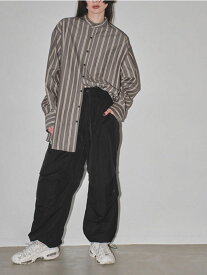 【即納】 TODAYFUL 2023winter トゥデイフル Stripe Over Shirts ストライプオーバーシャツ トップス ミドル丈 長袖 重ね着 12320416