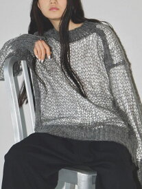 【TODAYFUL SALE】 【50%OFF】 【即納】 TODAYFUL 2023winter トゥデイフル Sheer Mohair Knit シアーモヘアニット トップス ミドル丈 長袖 12320522