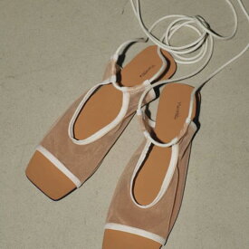 【即納】 TODAYFUL 2024springsummer トゥデイフル 靴 Laceup Mesh Sandals レースアップメッシュサンダル シューズ 2024ss 12411013 ギフト