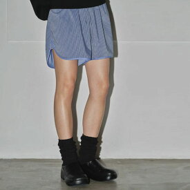 【予約販売】 TODAYFUL 2024prefall トゥデイフル ボトムス Stripe Half Pants 8月上旬～下旬予約 ストライプハーフパンツ ショート丈 2024aw 12420702