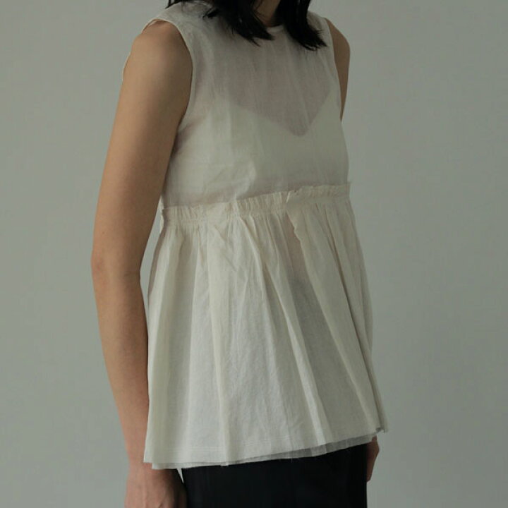 楽天市場】【即納】 アンヌーク anuke トップス Sheer Peplum Tops 