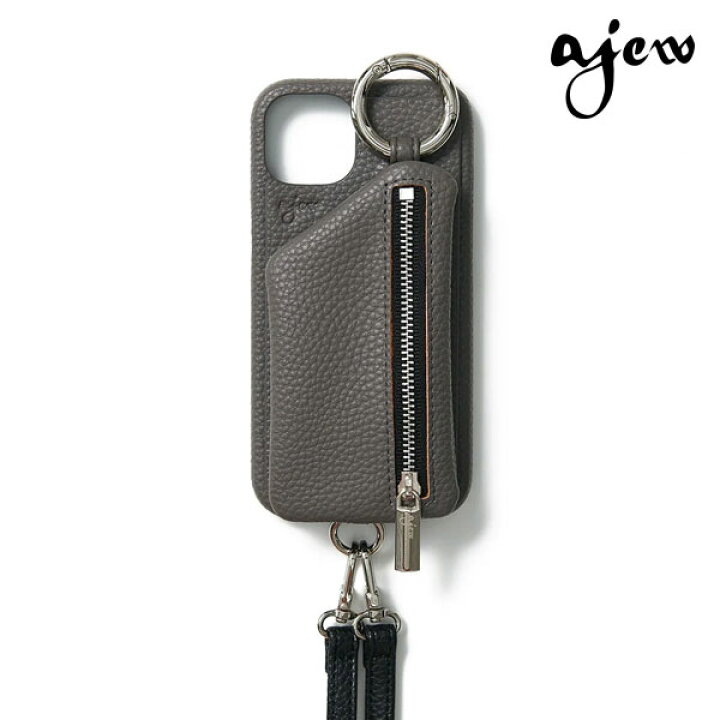 楽天市場】【iPhone14/14pro対応】 エジュー ajew cadenas zipphone 