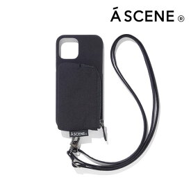 【即納】 エーシーン A SCENE B&C Minimal case ajew エジュー iPhone15 iPhone14 iPhone13 iPhone12 iPhoneケース ショルダーストラップ as02-034 ギフト 父の日