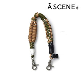 【即納】【紐のみ】 エーシーン A SCENE Design paracord strap ショルダー ストラップ ハンドストラップ 短い iPhoneケース ajew エジュー as03-003 ギフト