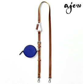 【即納】 【紐のみ】エジュー ajew Canavirar circle shoulder 紐 ショルダーストラップ iphone sh2021002 ギフト_F【フリー】_gray