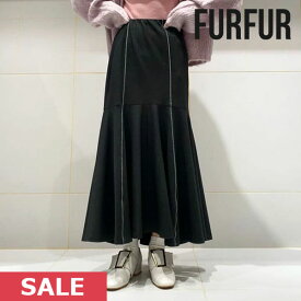 【SUMMER SALE60%OFF】【即納】 ファーファー FURFUR マーメイドロングスカート ボトムス rwfs215016