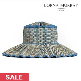 【SPRING SALE50%OFF】 【即納】 LORNA MURRAY ローナマーレイ South Dakota Island Capri Hat レディース 帽子 ストローハット プリーツ ハンドメイド 手作り ギフト エコ 天然素材 southdakotaa-ic