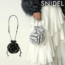 【期間限定 SALE12%OFF】 【即納】 スナイデル SNIDEL バッグ 24春夏 コサージュバッグ ショルダーバッグ swgb241620