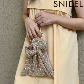 【先行予約特典!!!10%OFF】 スナイデル SNIDEL バッグ 24春夏 ラメバリエチェーンバッグ 5月下旬～6月中旬予約 小物 ショルダーバッグ swgb242652