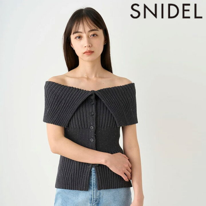 楽天市場】【SALE50%OFF】【即納】 スナイデル SNIDEL トップス 24秋冬  