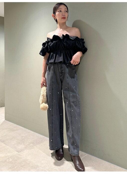 楽天市場】【SALE50%OFF】【即納】 スナイデル SNIDEL トップス 24秋冬  