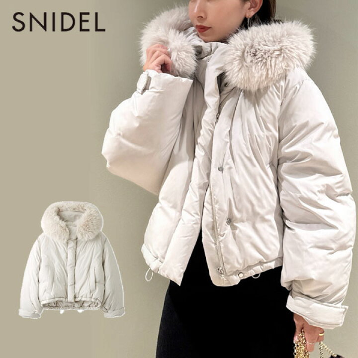 楽天市場】【即納】 スナイデル SNIDEL アウター 24秋冬 フード 