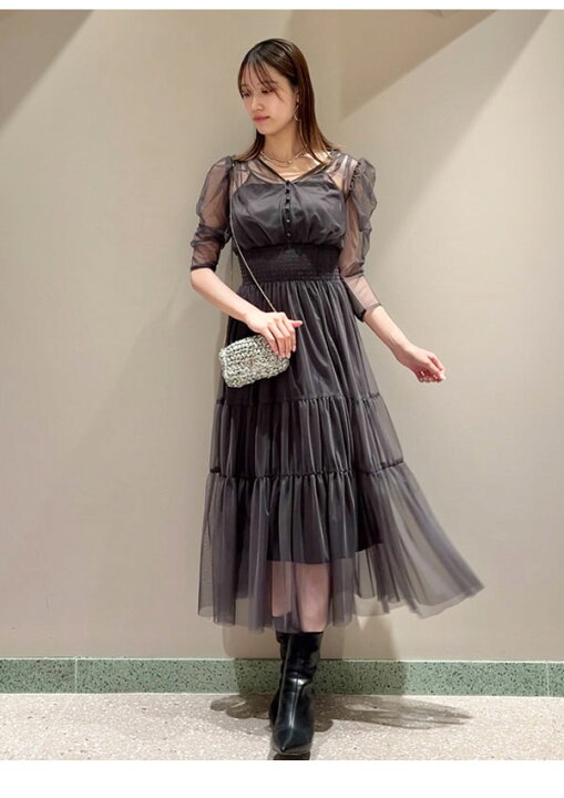 楽天市場】【新作10%OFF】【即納】 スナイデル SNIDEL ワンピース 25春  