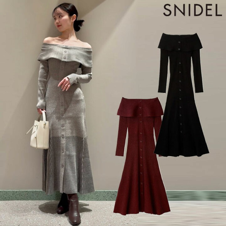 楽天市場】【SALE30%OFF】【即納】 スナイデル SNIDEL ワンピース 25春 