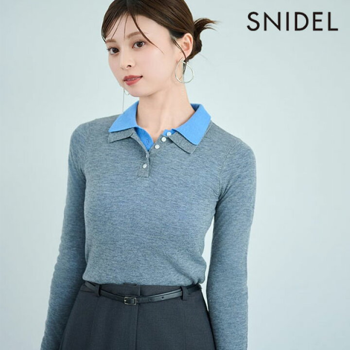 楽天市場】【SALE50%OFF】【即納】 スナイデル SNIDEL トップス 24秋冬  