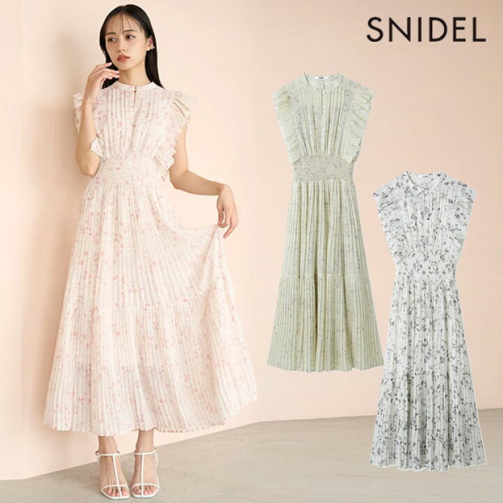 楽天市場】【新作10%OFF】【即納】スナイデル SNIDEL ワンピース 25春  