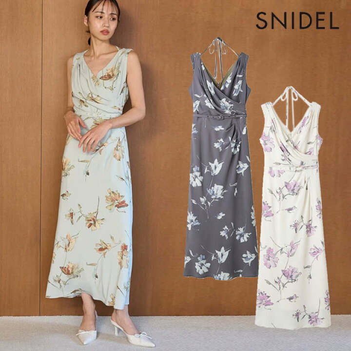楽天市場】【新作10%OFF】【即納】 スナイデル SNIDEL ワンピース 25春 