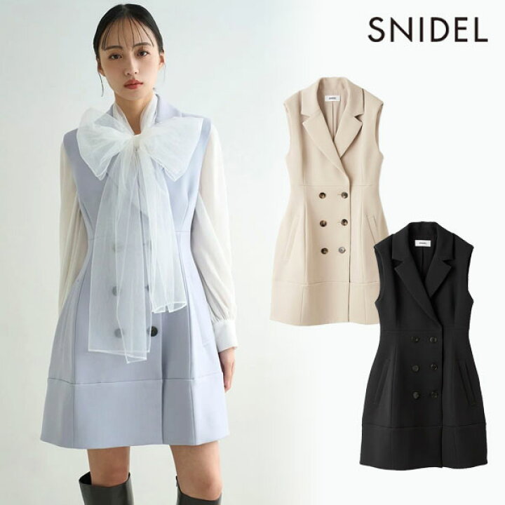 楽天市場】【新作10%OFF】【即納】 スナイデル SNIDEL ワンピース 25春  