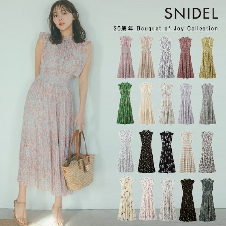 楽天市場】【即納】 スナイデル SNIDEL ワンピース 25春夏 
