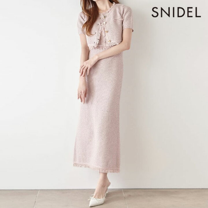 楽天市場】【新作10%OFF】【即納】 スナイデル SNIDEL ワンピース 25春 