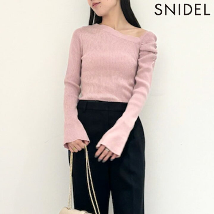 楽天市場】【SALE50%OFF】【即納】 スナイデル SNIDEL トップス 24秋冬 