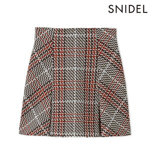 �y�X�v�����O�Z�[��50%OFF�z�y���[�z �X�i�C�f�� SNIDEL �{�g���X Sustainable���[�r���O�`�F�b�N�~�j�X�J�[�g �~�j�� swfs254143 swfs254144