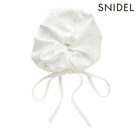【即納】 スナイデル SNIDEL アクセサリー ベロアリボン付きシュシュ ヘアアクセサリー 小物 ギフト swgg255643