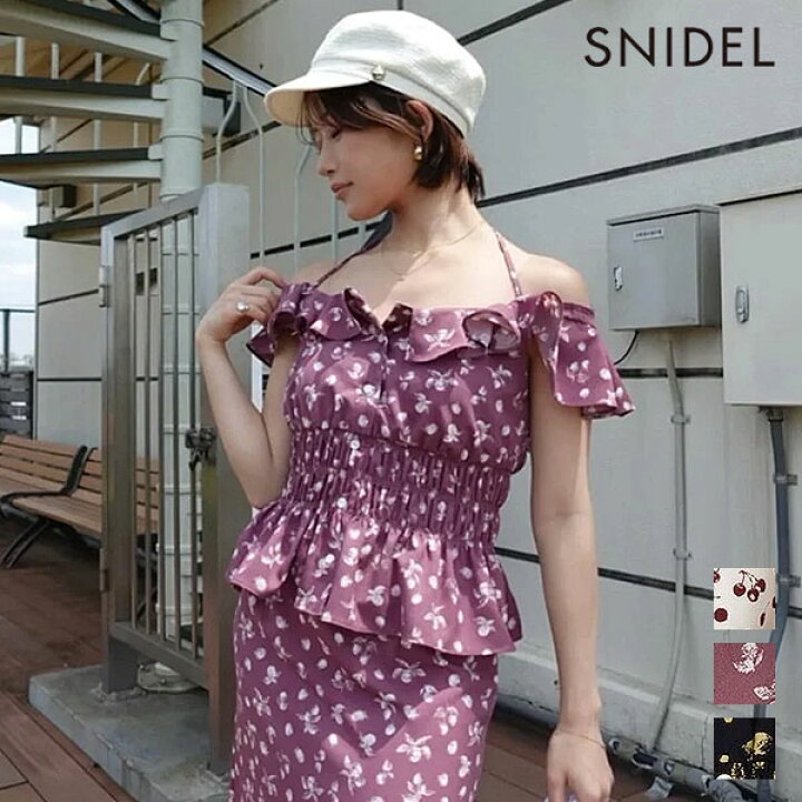 楽天市場】【即納】スナイデル SNIDEL トップス 26春夏 Sustainable 