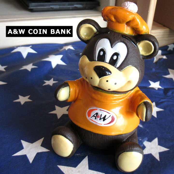 楽天市場】貯金箱 A&W ルーティ レトロ コインバンク バンク 