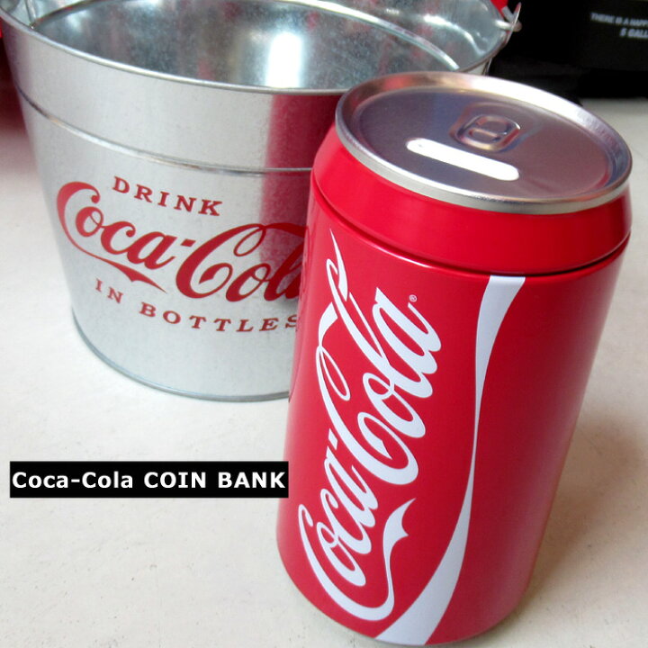 楽天市場】貯金箱 Coca-Cola コーラバンク 缶型 バンク コレクション 