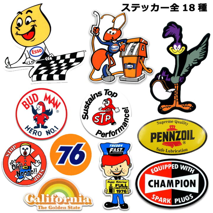 楽天市場】ステッカー シール デコ アメリカンカンパニー アメリカン  