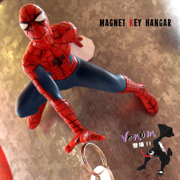 楽天市場】スパイダーマン ヴェノム キーハンガー Magnet key hanger 