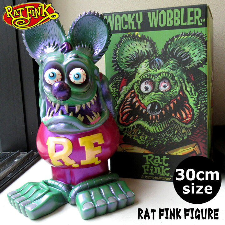 楽天市場 フィギュア ラットフィンク Ratfink 30cm スタチュー 置物 インテリア アメリカンキャラクター ギフト プレゼント 店舗 ガレージ ディスプレイ アメリカン雑貨 インスタ映え ダブルスリー ダブルスリー33