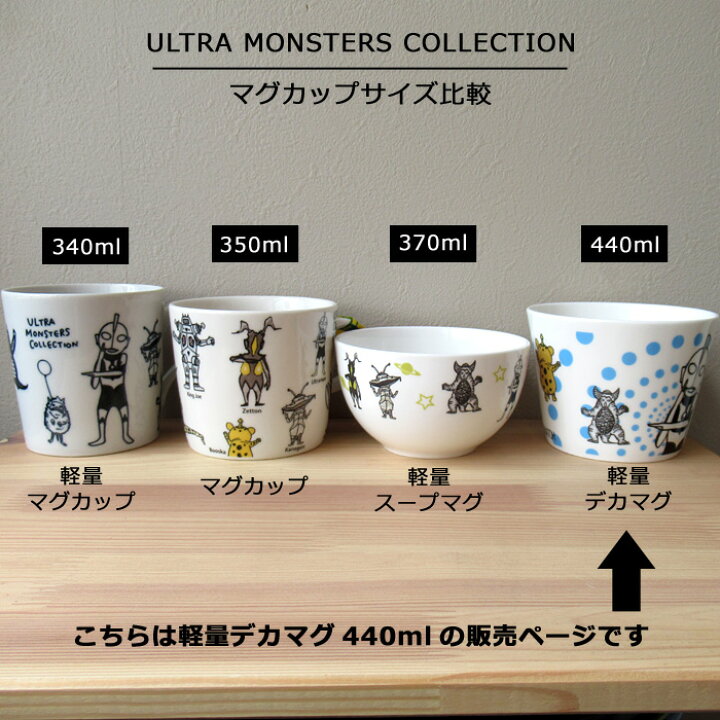 楽天市場】マグカップ ウルトラマン 440ml デカマグ 日本製 ウルトラ 