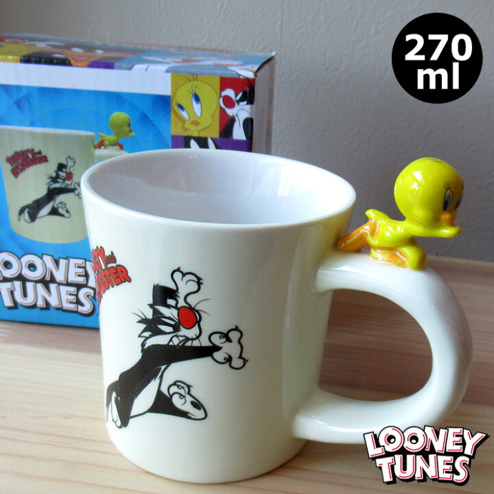 楽天市場】マグカップ トゥイーティ シルベスター LOONEY TUNES 