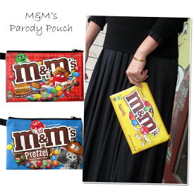 フラットポーチ マスクポーチ マスクケース M&M's 通帳ケース 母子手帳ケース 保険証 診察券 コスメポーチ プレゼント プチギフト 軽い 可愛い スリム 小物入れ 旅行用 トラベルポーチ おしゃれ 通帳が入る アメリカンキャラクター アメリカン雑貨 ダブルスリー