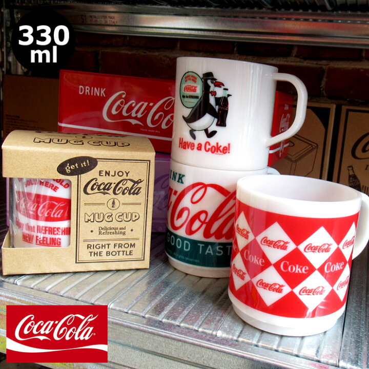 楽天市場】コカコーラ グッズ マグカップ コーラグッズ 330ml プラマグ 