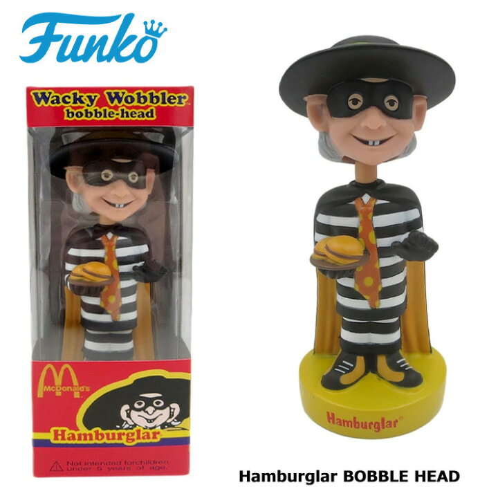 楽天市場】FUNKO ボビングヘッド ハンバーグラー ボブルヘッド 