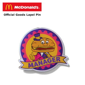 }Nhih ItBVObY s ys LN^[ C[}bN`[Y Manager Mayor McCheese Pin sobW }bNs }NhihObY v[g Mtg ANZT[ R