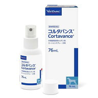 【あす楽】【コルタバンス 76mL 犬用 ×1個】【使用期限：2027.02.28】【動物用医薬品】外用副腎皮質ホル…