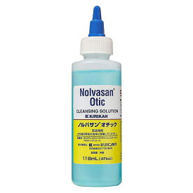 【あす楽】『ノルバサンオチック 118ml×1個』犬猫【イヤークリーナー】【キリカン洋行】 (C6)
