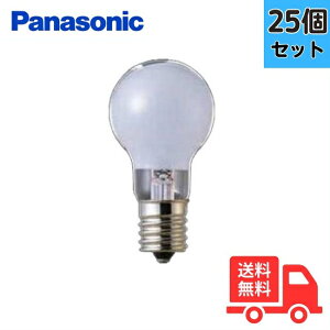 【25個セット】パナソニック LDS110V36W・W・K/25K ミニクリプトン電球 36ワット 40形 ガラスホワイト E17 LDS110V36WWK 【送料無料】