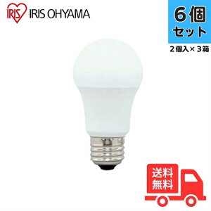 �y3�p�b�N/6�z �A�C���X�I�[���} LDA7N-G/W-6T52P 2�p�b�N LED�d�� ��ʓd���` 60W���� �����F���� �S���� E26�y���������z