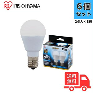 �y3�p�b�N/6�z �A�C���X�I�[���} LDA4N-G-E17-4T52P 2�p�b�N LED�d�� ��ʓd���` 40W���� �����F���� �L�z�� E17�y���������z