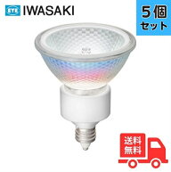 【5個セット】岩崎 JDR110V50WUV/MK/H3/E11 ダイクロクールハロゲン JDRφ50 口金E11 中角 50W（75W形）