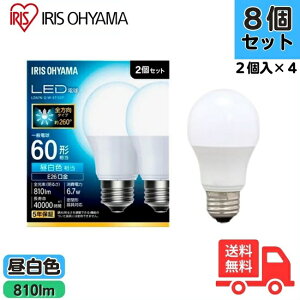 �y2��×4�Z�b�g�z�A�C���X�I�[���} LDA7N-G/W-6T102P LED�d�� �S���� 60�`���� �����F ����E26 LDA7NGW6T102P�y���������z