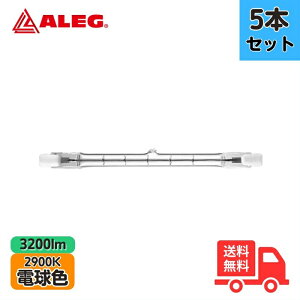 �y5�{�Z�b�g�zALEG J110V200W �n���Q���d�� R7s���� �d���F 3200lm�y���������z