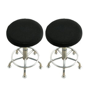 2枚セット エステスツールカバー 丸椅子カバー キャスタースツールカバー 診察椅子カバー 回転椅子カバー カットチェアカバー 昇降式 おしゃれ チェアカバー イスカバー 座椅子カバー 椅子