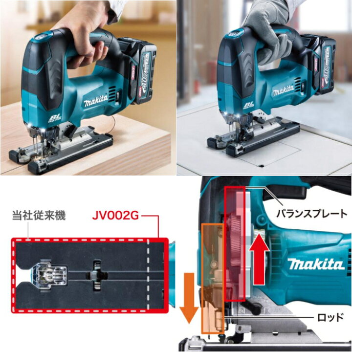 楽天市場】電動 ジグソー マキタ 40v 工具 135 mm コードレス 充電式 