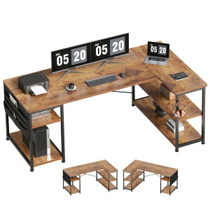 YeTom l���f�X�N �Q�[�~���O�f�X�N �f�X�N ��150cm pc�f�X�N �R�[�i�[�f�X�N �I�������߉\ ���[�ܕt�� L���^ PC �׋��� ��� �ݑ�Ζ� �����[�g���[�N �Q�[�� ���� ���[���b�N�t�� �r���e�[�W